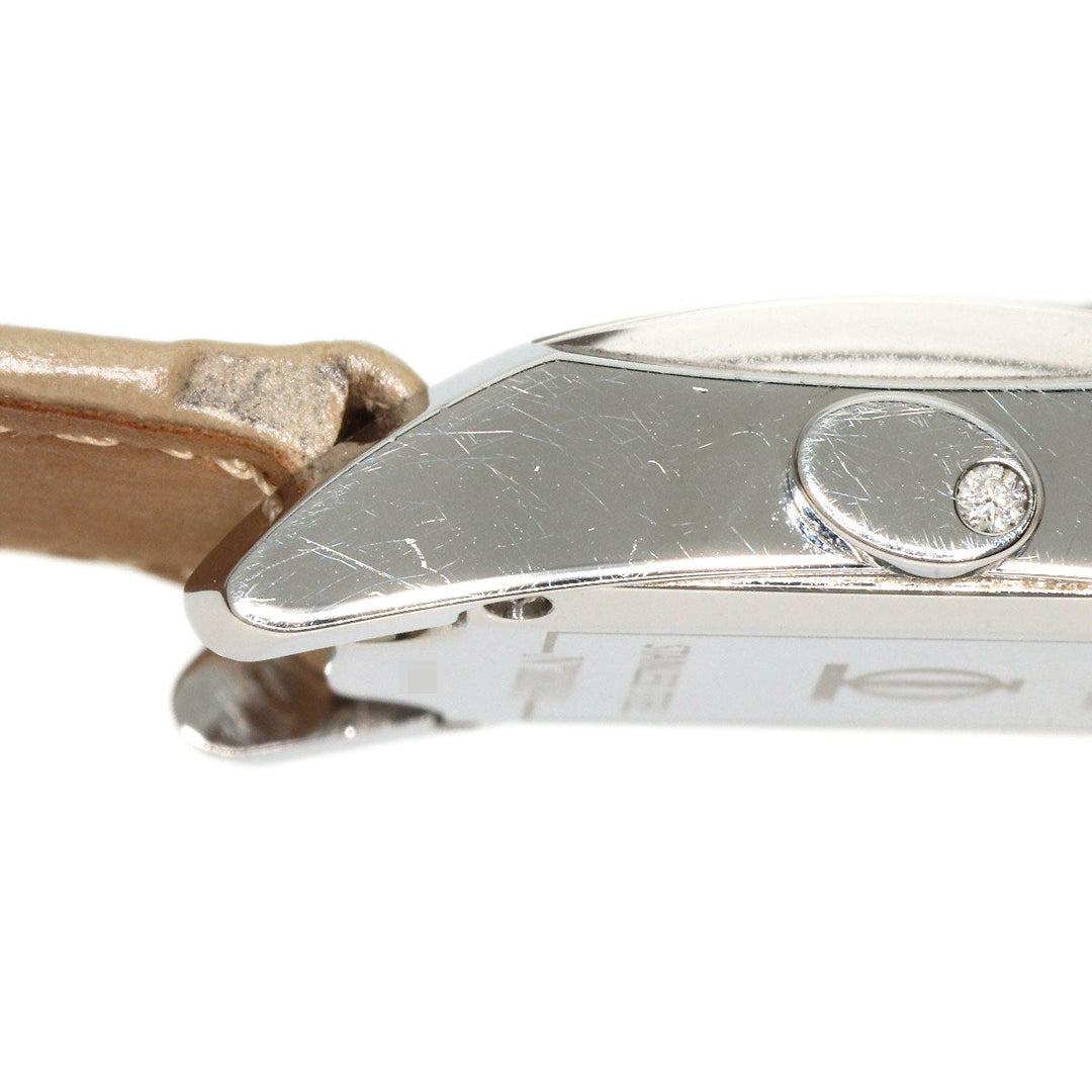 Baume & Mercier Watches Quartz 65488 Stainless Steel Silver Diamant Women Used Authentic