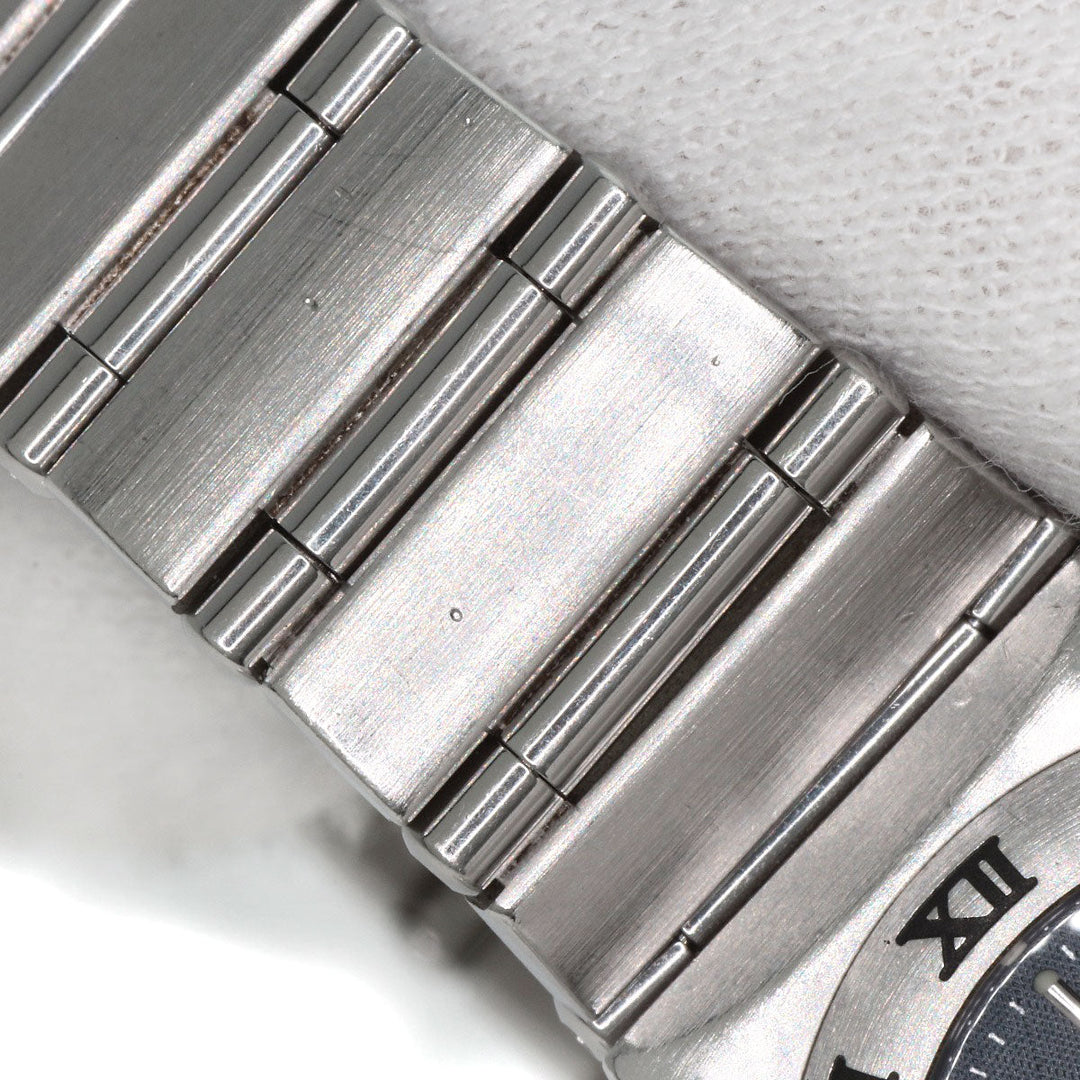 OMEGA Watches Quartz 1561.51 Stainless Steel , Stainless Steel Silver Constellation Navy dial Women Used Authentic