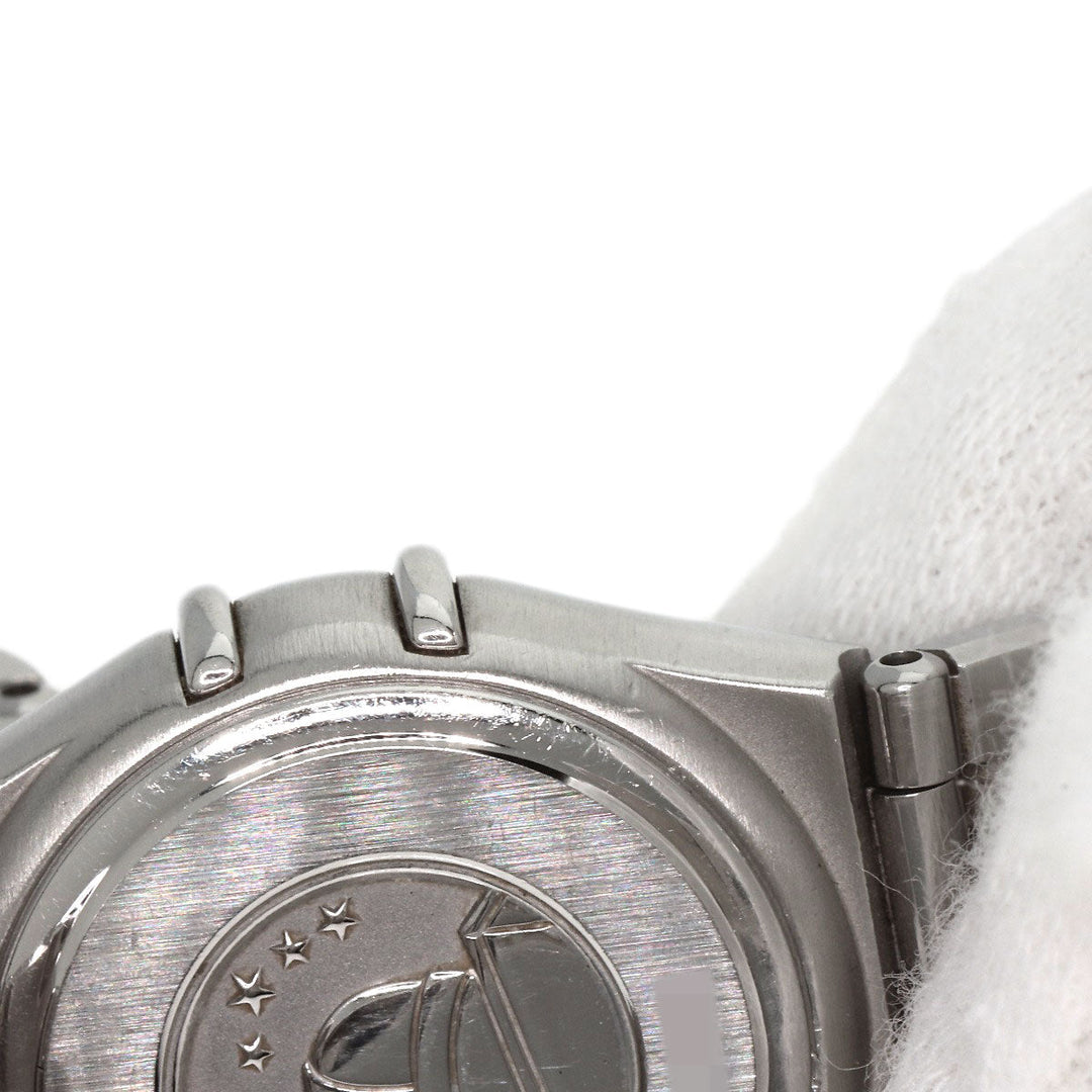 OMEGA Watches Quartz 1561.51 Stainless Steel , Stainless Steel Silver Constellation Navy dial Women Used Authentic