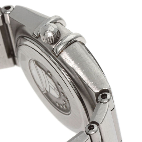 OMEGA Watches Quartz 1561.51 Stainless Steel , Stainless Steel Silver Constellation Navy dial Women Used Authentic