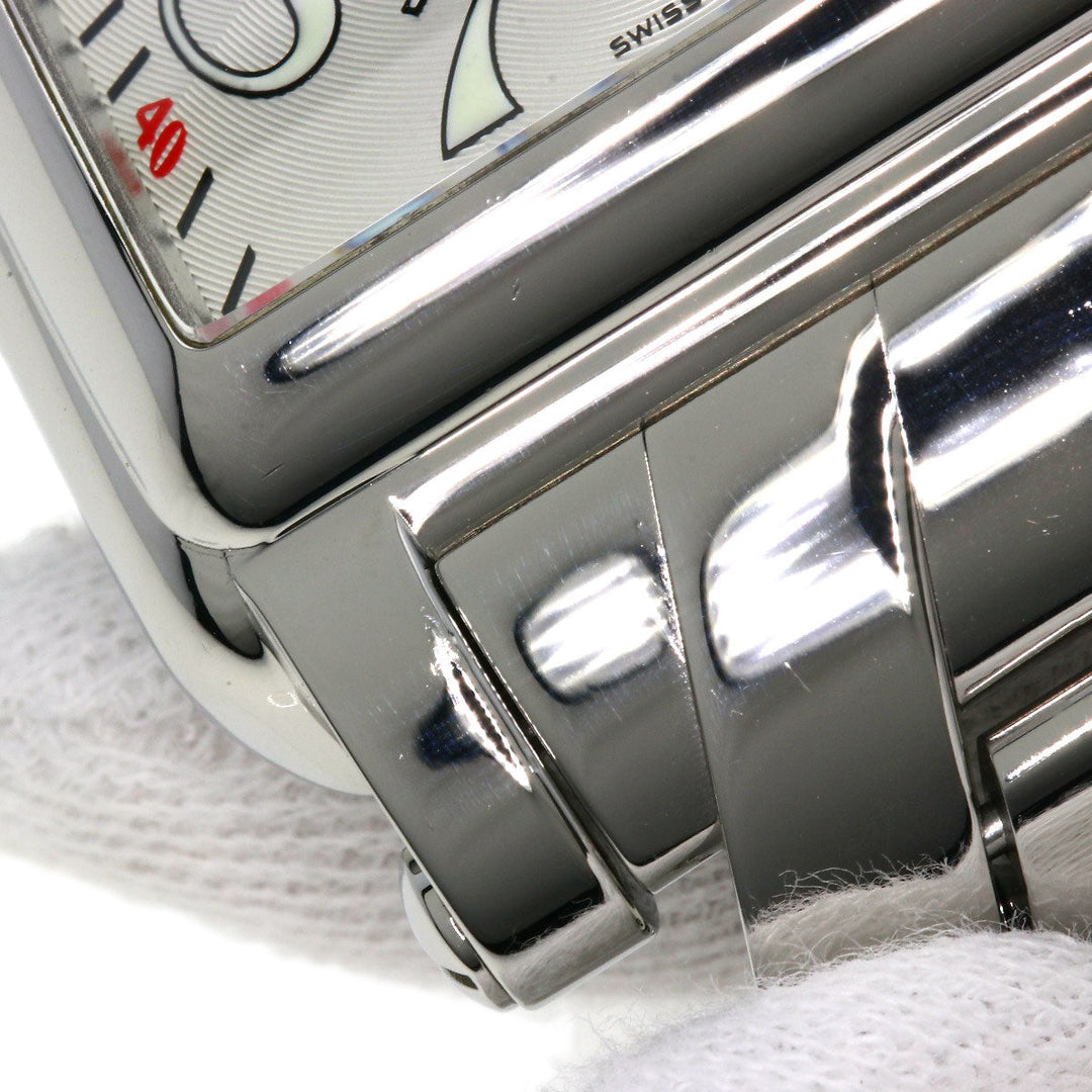 FRANCK MULLER Watches Mechanical Automatic 10000HSCOAC Stainless Steel , Stainless Steel Silver Conquistador Cortez Silver dial mens Used Authentic