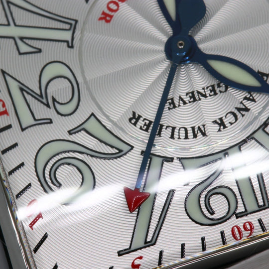 FRANCK MULLER Watches Mechanical Automatic 10000HSCOAC Stainless Steel , Stainless Steel Silver Conquistador Cortez Silver dial mens Used Authentic