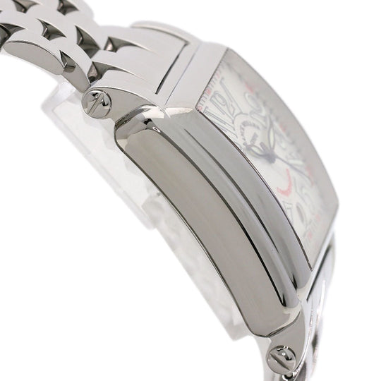FRANCK MULLER Watches Mechanical Automatic 10000HSCOAC Stainless Steel , Stainless Steel Silver Conquistador Cortez Silver dial mens Used Authentic