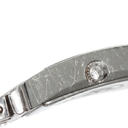HERMES Watches Quartz HH1.210 Stainless Steel , Stainless Steel Silver H watch Silver dial Women Used Authentic