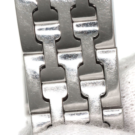 HERMES Watches Quartz HH1.210 Stainless Steel , Stainless Steel Silver H watch Silver dial Women Used Authentic