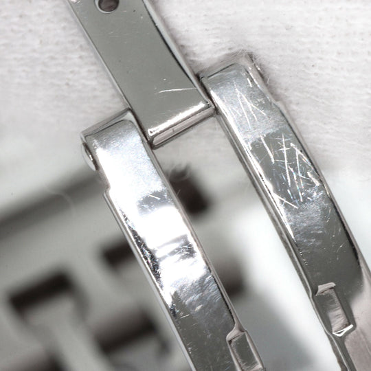 HERMES Watches Quartz HH1.210 Stainless Steel , Stainless Steel Silver H watch Silver dial Women Used Authentic
