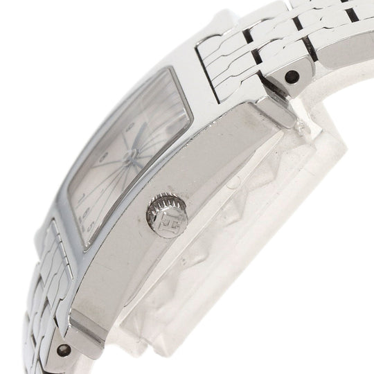 HERMES Watches Quartz HH1.210 Stainless Steel , Stainless Steel Silver H watch Silver dial Women Used Authentic
