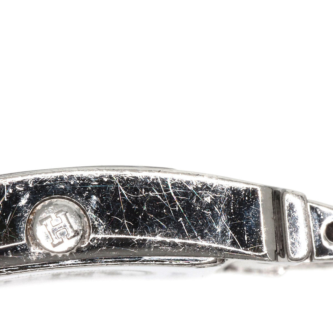 HERMES Watches Quartz HH1.210 Stainless Steel , Stainless Steel Silver H watch Silver dial Women Used Authentic