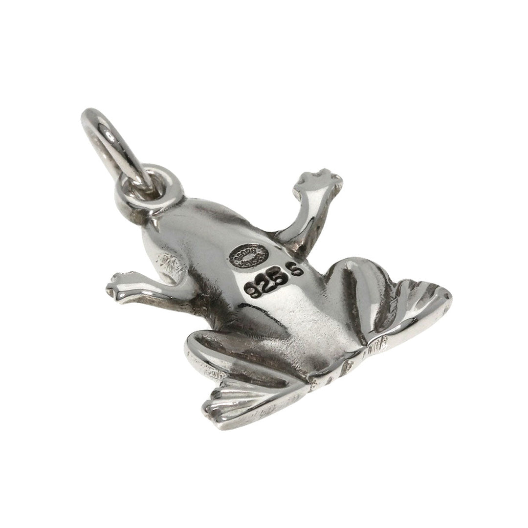 Georg Jensen Pendant top SV Silver Frog motif unisex(Unisex) Used Authentic