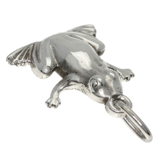 Georg Jensen Pendant top SV Silver Frog motif unisex(Unisex) Used Authentic