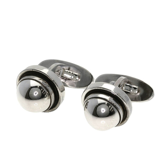 Georg Jensen cuffs SV Silver 440 mens Used Authentic