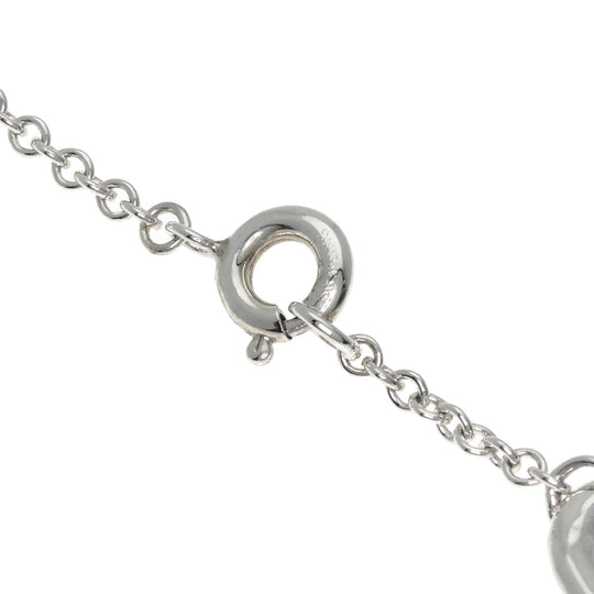 TIFFANY&Co. bracelet SV Silver 5P open heart Women Used Authentic