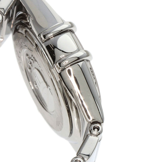 OMEGA Watches Quartz 1561.61 Stainless Steel , Stainless Steel Silver Constellation Mini Orange dial Women Used Authentic