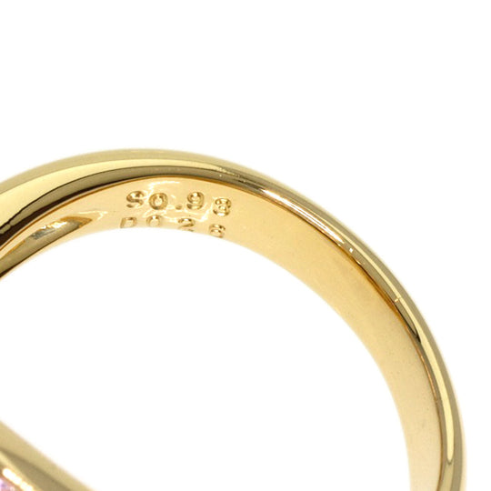 JUNE Ring 18K Yellow Gold gold Sapphire diamond