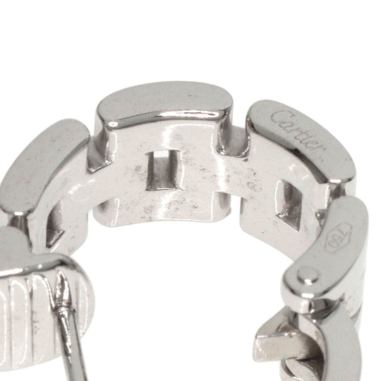 CARTIER Pierce K18WG Silver Maiyon PANTHERE Women Used Authentic