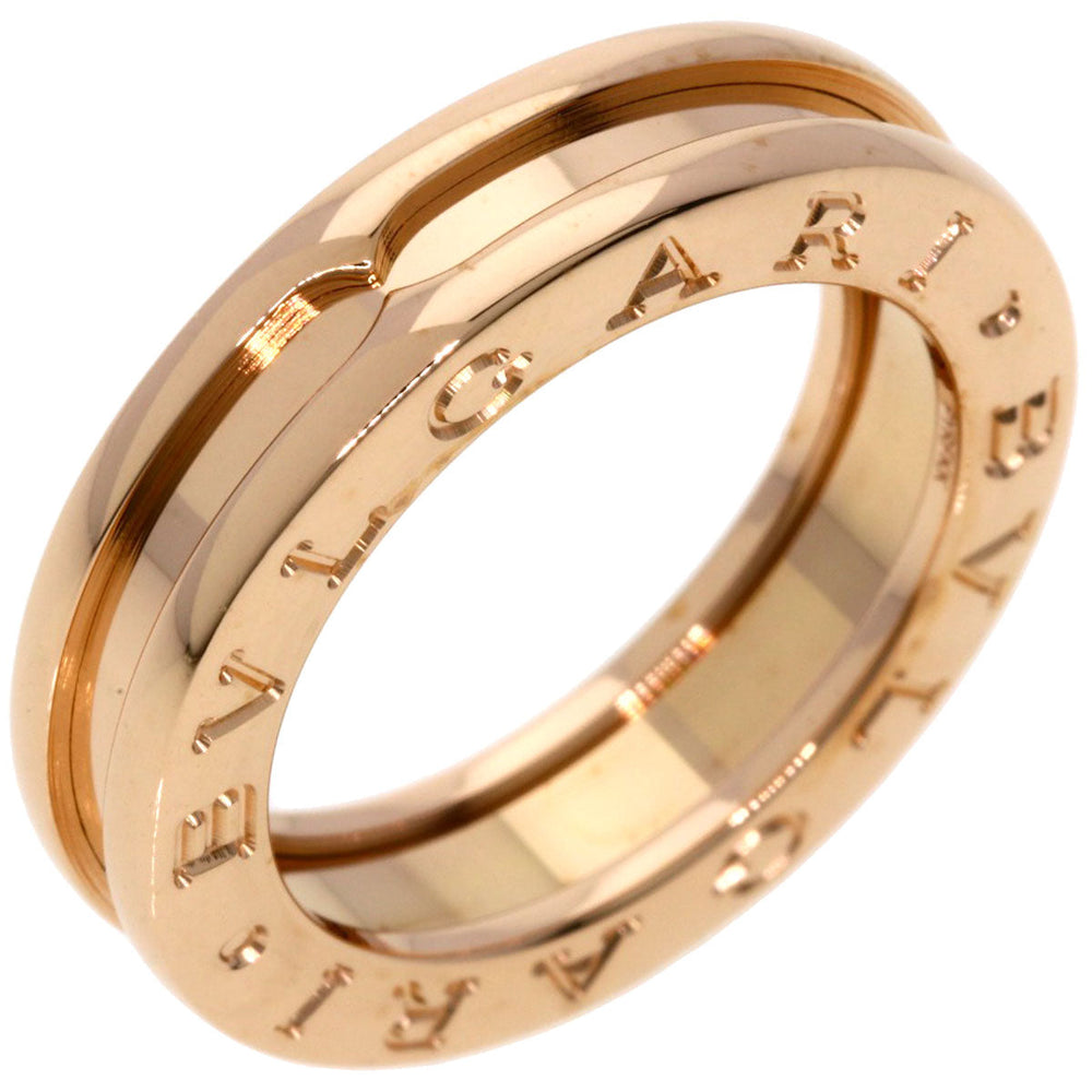 BVLGARI Ring 18K Pink Gold gold B-zero1 B-zero One 1 Band XS #48 Women Used Authentic