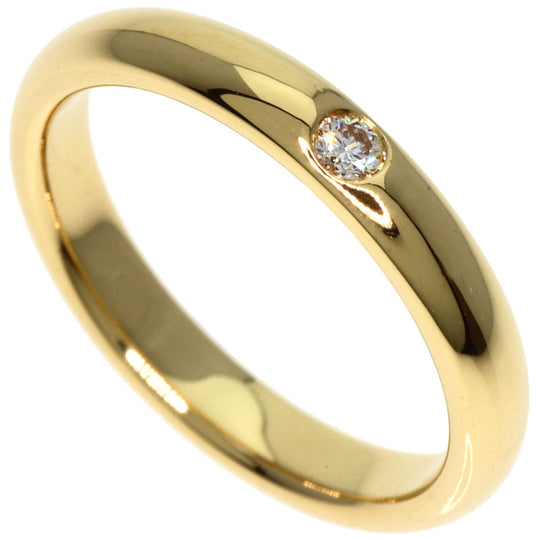 HARRY WINSTON Ring 18K Yellow Gold gold Round cut wedding ring 1P diamond