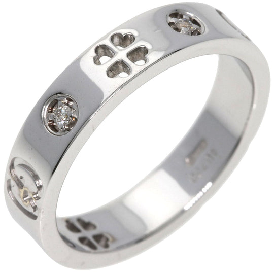 GUCCI Ring K18WG Silver Icon 5P Diamond