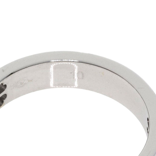 GUCCI Ring K18WG Silver Icon 5P Diamond