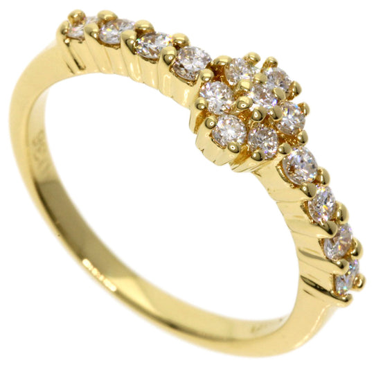 Ponte Vecchio Ring 18K Yellow Gold gold Flower motif diamond