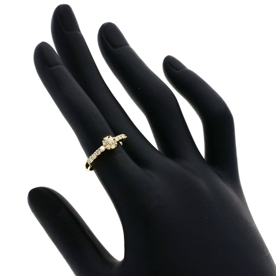 Ponte Vecchio Ring 18K Yellow Gold gold Flower motif diamond