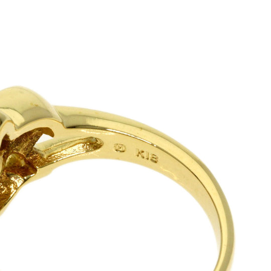 MIKIMOTO Ring 18K Yellow Gold gold Pearl Women Used Authentic
