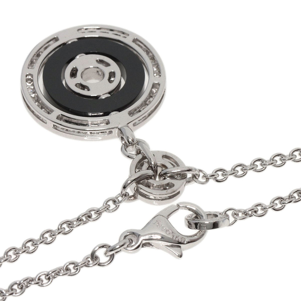 BVLGARI Necklace K18WG Silver Cherki Astrale Diamond
