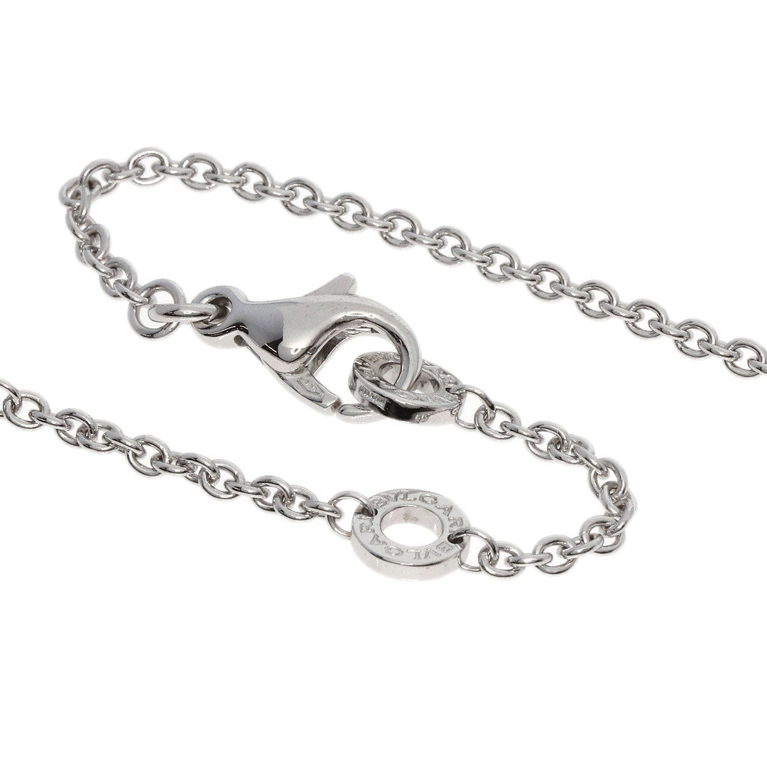 BVLGARI Necklace K18WG Silver Cherki Astrale Diamond