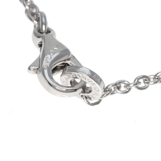 BVLGARI Necklace K18WG Silver Cherki Astrale Diamond