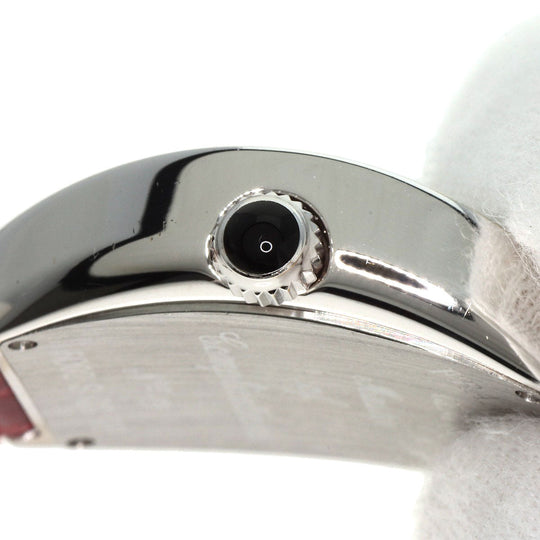FRANCK MULLER Watches Quartz 5002SQZDP Stainless Steel, Leather Silver Heart to Heart Diamond Silver dial Women Used Authentic