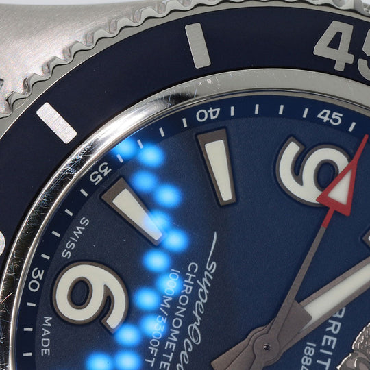 BREITLING Watches A17367 Stainless Steel, Rubber Silver Super Ocean 44 mens Used Authentic