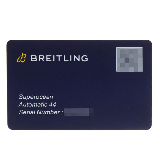 BREITLING Watches A17367 Stainless Steel, Rubber Silver Super Ocean 44 mens Used Authentic