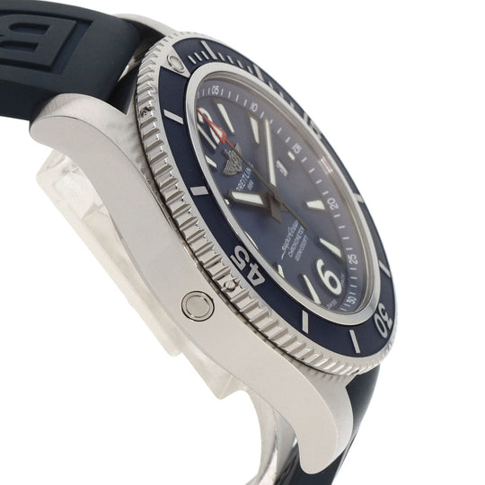 BREITLING Watches A17367 Stainless Steel, Rubber Silver Super Ocean 44 mens Used Authentic