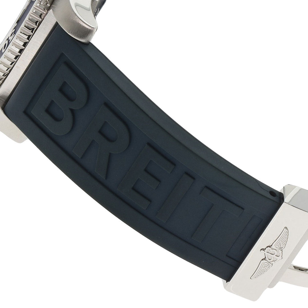BREITLING Watches A17367 Stainless Steel, Rubber Silver Super Ocean 44 mens Used Authentic