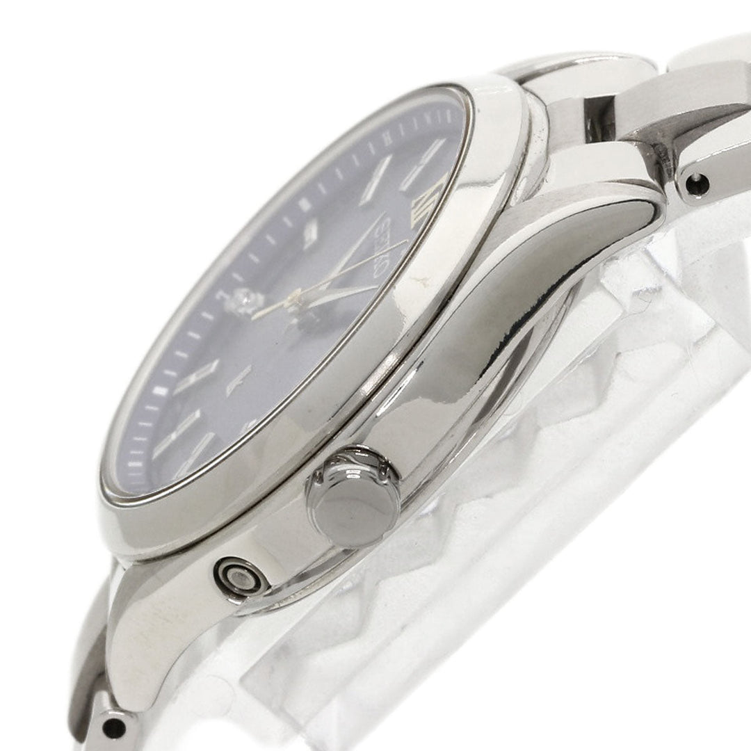 SEIKO Watches Solar Powered Radio Watch SSQW075 1B32-0BF0 Titanium, Titanium Silver Lukia Eternal Blue Limited blue dial Women Used Authentic