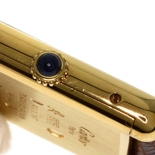 CARTIER Watches Hand Winding 1974213 SV gold Must tank LM Ivory dial
