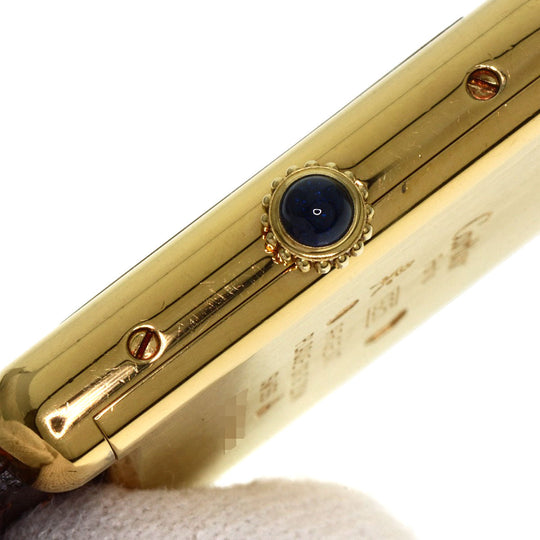 CARTIER Watches Hand Winding 1974213 SV gold Must tank LM Ivory dial