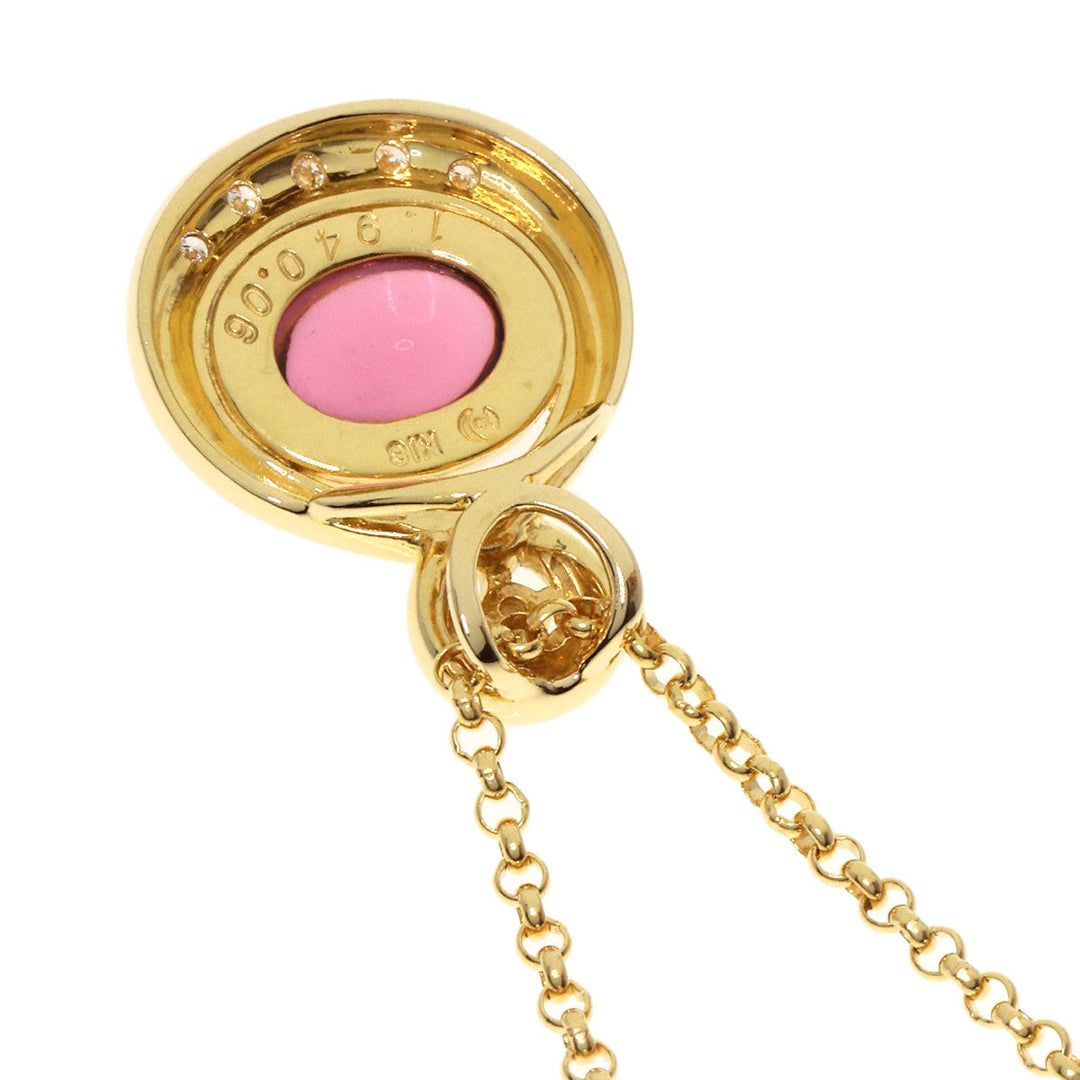 TASAKI Necklace 18K Yellow Gold gold Tourmaline diamond