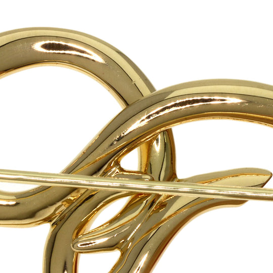 TIFFANY&Co. Brooch 18K Yellow Gold gold double leaf Women Used Authentic