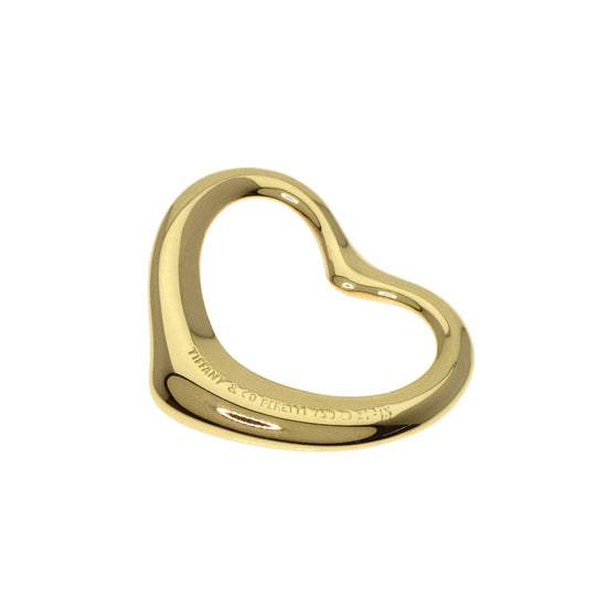 TIFFANY&Co. Pendant top 18K Yellow Gold gold Open heart
