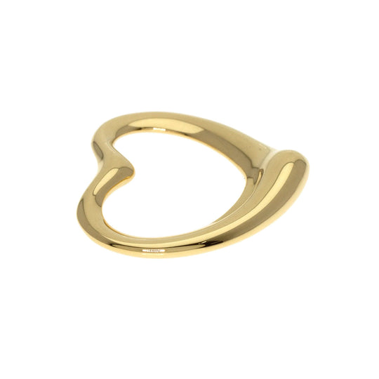 TIFFANY&Co. Pendant top 18K Yellow Gold gold Open heart