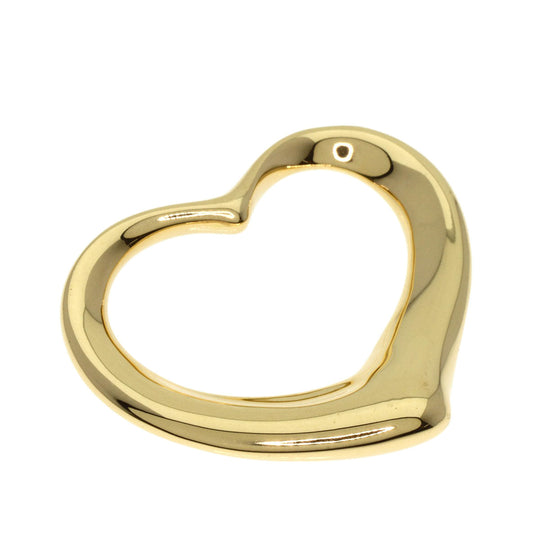 TIFFANY&Co. Pendant top 18K Yellow Gold gold Open heart
