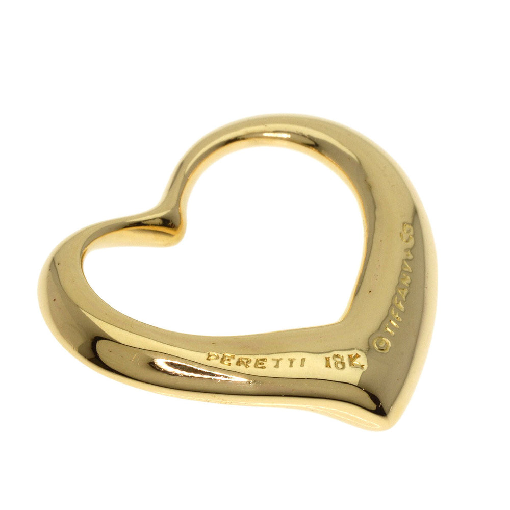 TIFFANY&Co. Pendant top 18K Yellow Gold gold Open heart