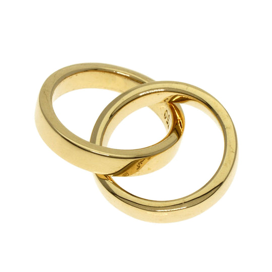 TIFFANY&Co. Pendant top 18K Yellow Gold gold Paloma Picasso Double Hoop Women Used Authentic