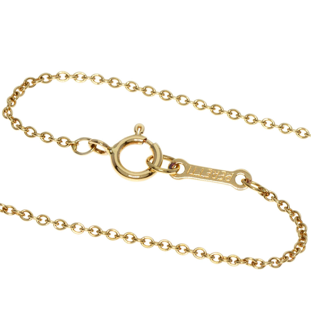 TIFFANY&Co. Necklace 18K Yellow Gold gold Bird cross Women Used Authentic