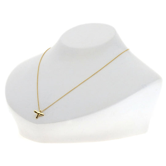 TIFFANY&Co. Necklace 18K Yellow Gold gold Bird cross Women Used Authentic