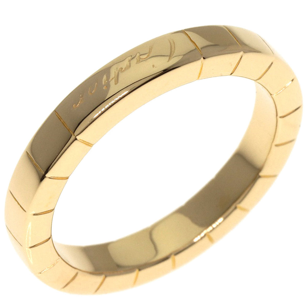 CARTIER Ring 18K Yellow Gold gold Laniere # 51 Women Used Authentic