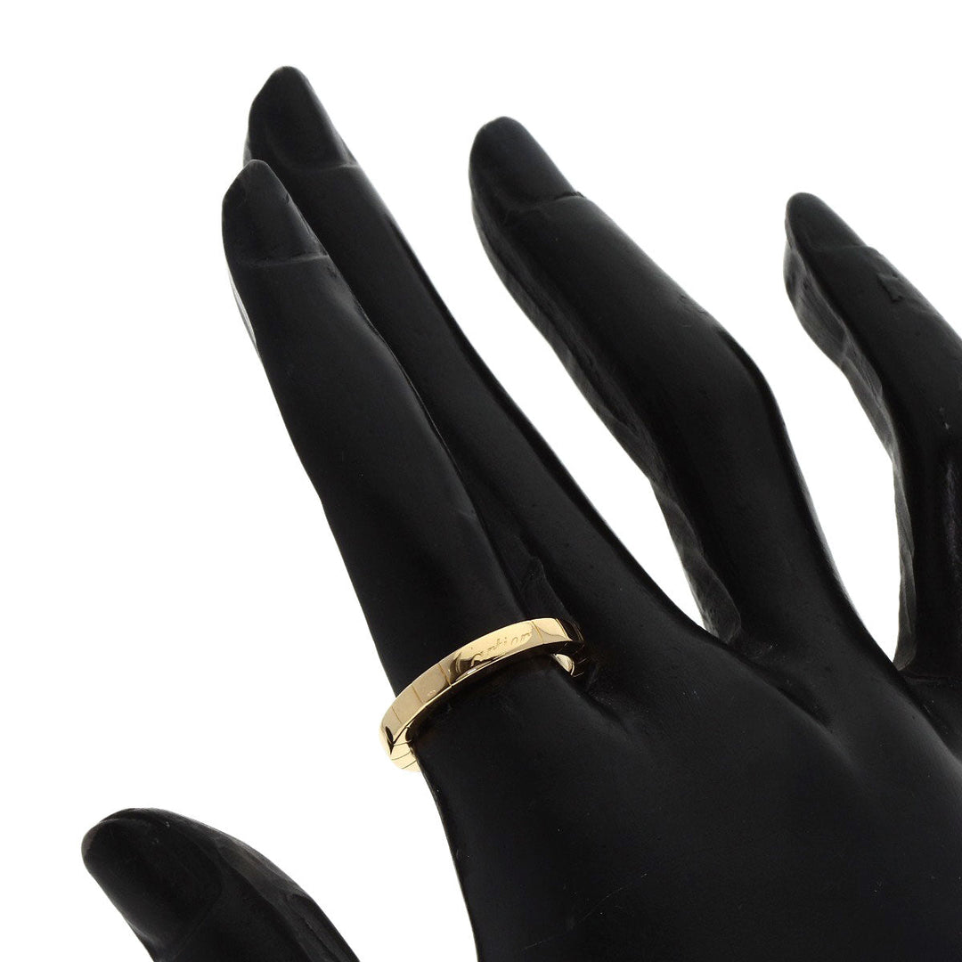 CARTIER Ring 18K Yellow Gold gold Laniere # 51 Women Used Authentic