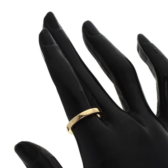 CARTIER Ring 18K Yellow Gold gold Laniere # 51 Women Used Authentic