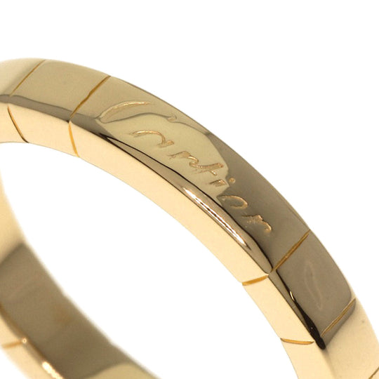 CARTIER Ring 18K Yellow Gold gold Laniere # 51 Women Used Authentic